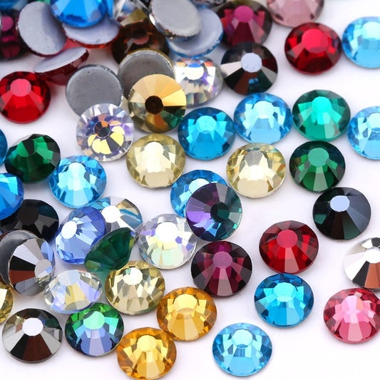 Multi-Coloured Mix Rhinestones SS10