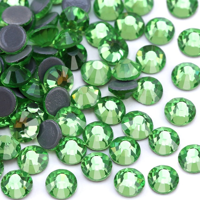 Peridot (Light Green) Rhinestones SS10